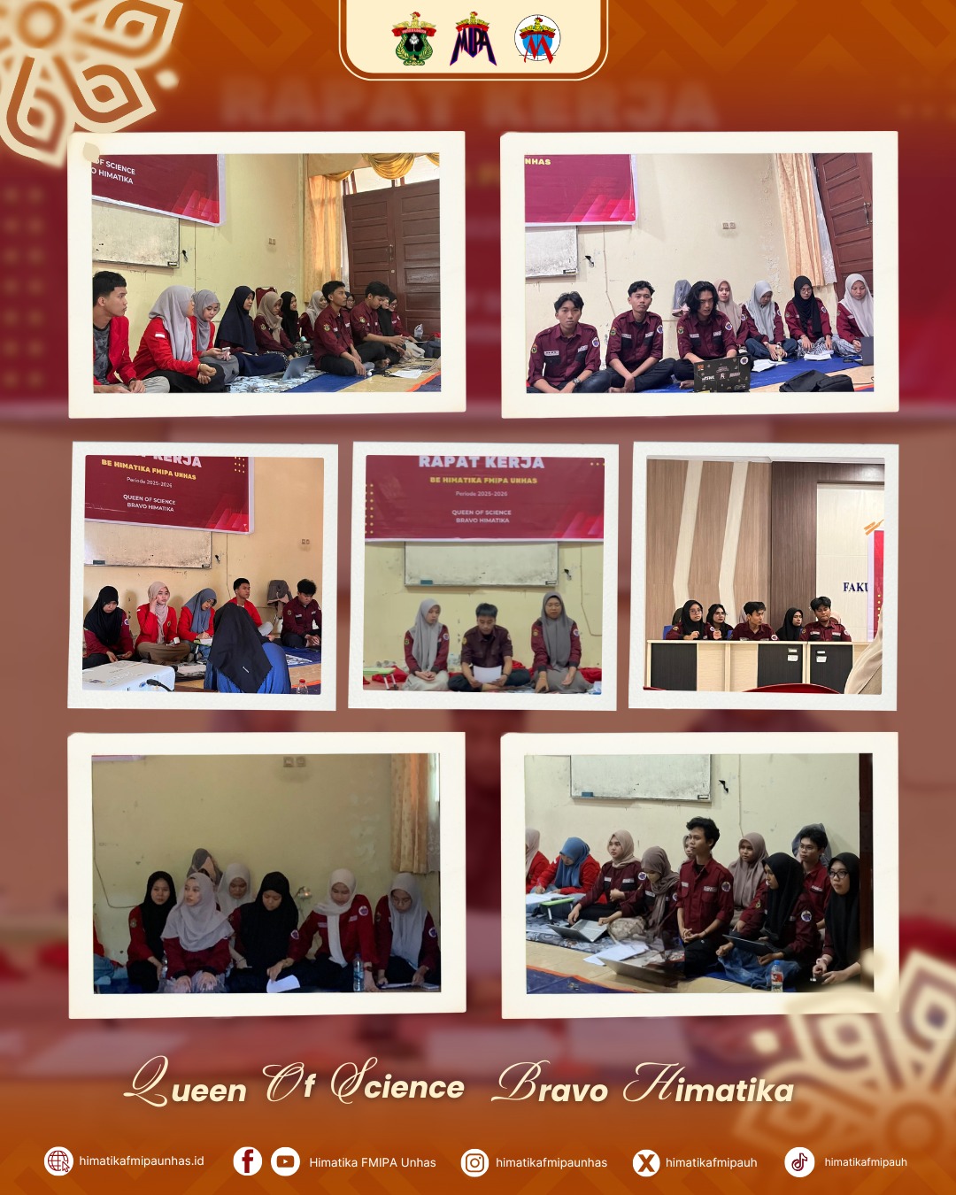 Rapat Kerja Himatika FMIPA Unhas Periode 2025 - 2026