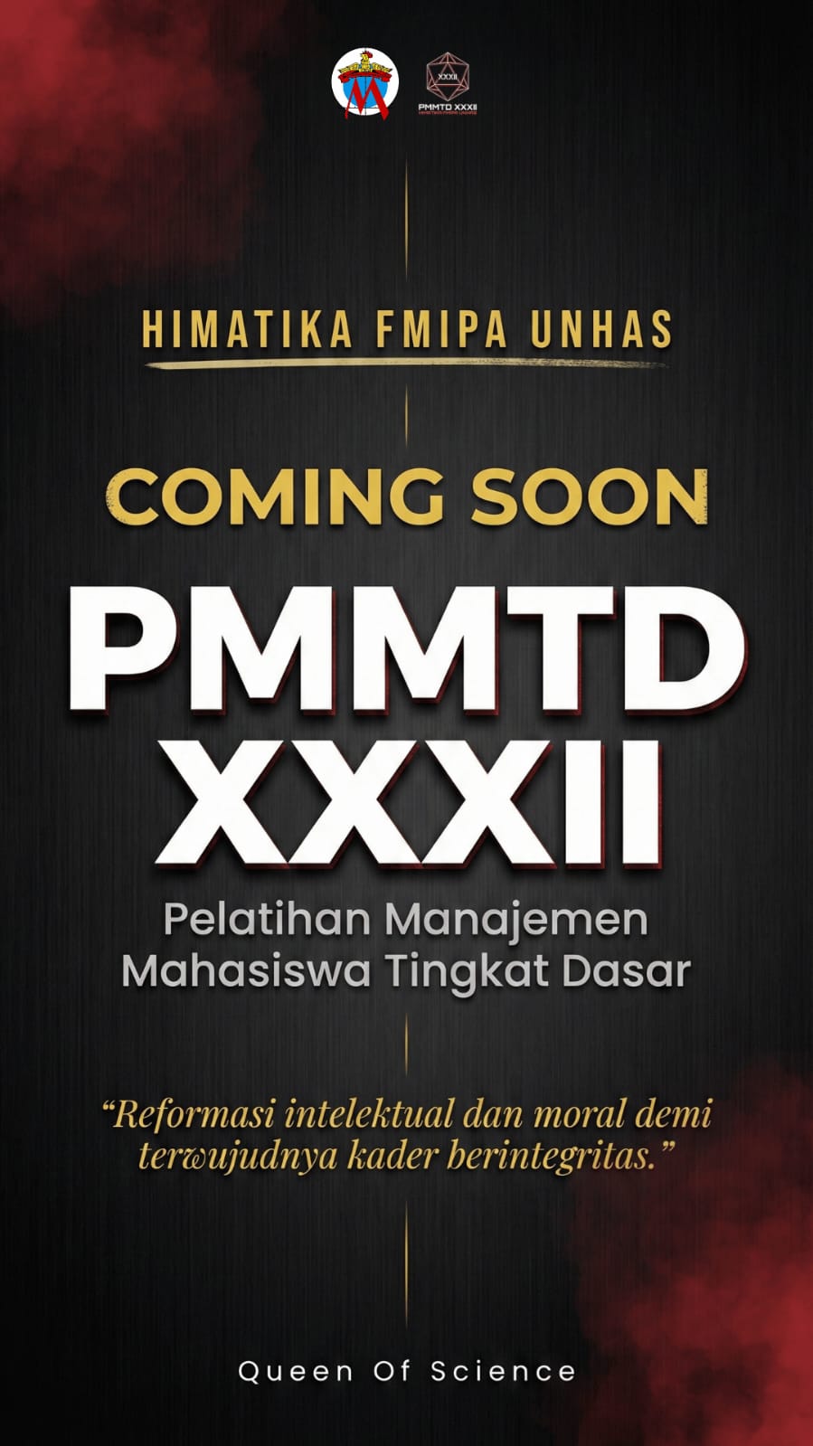 COMING SOON PMMTD XXXII HIMATIKA FMIPA UNHAS