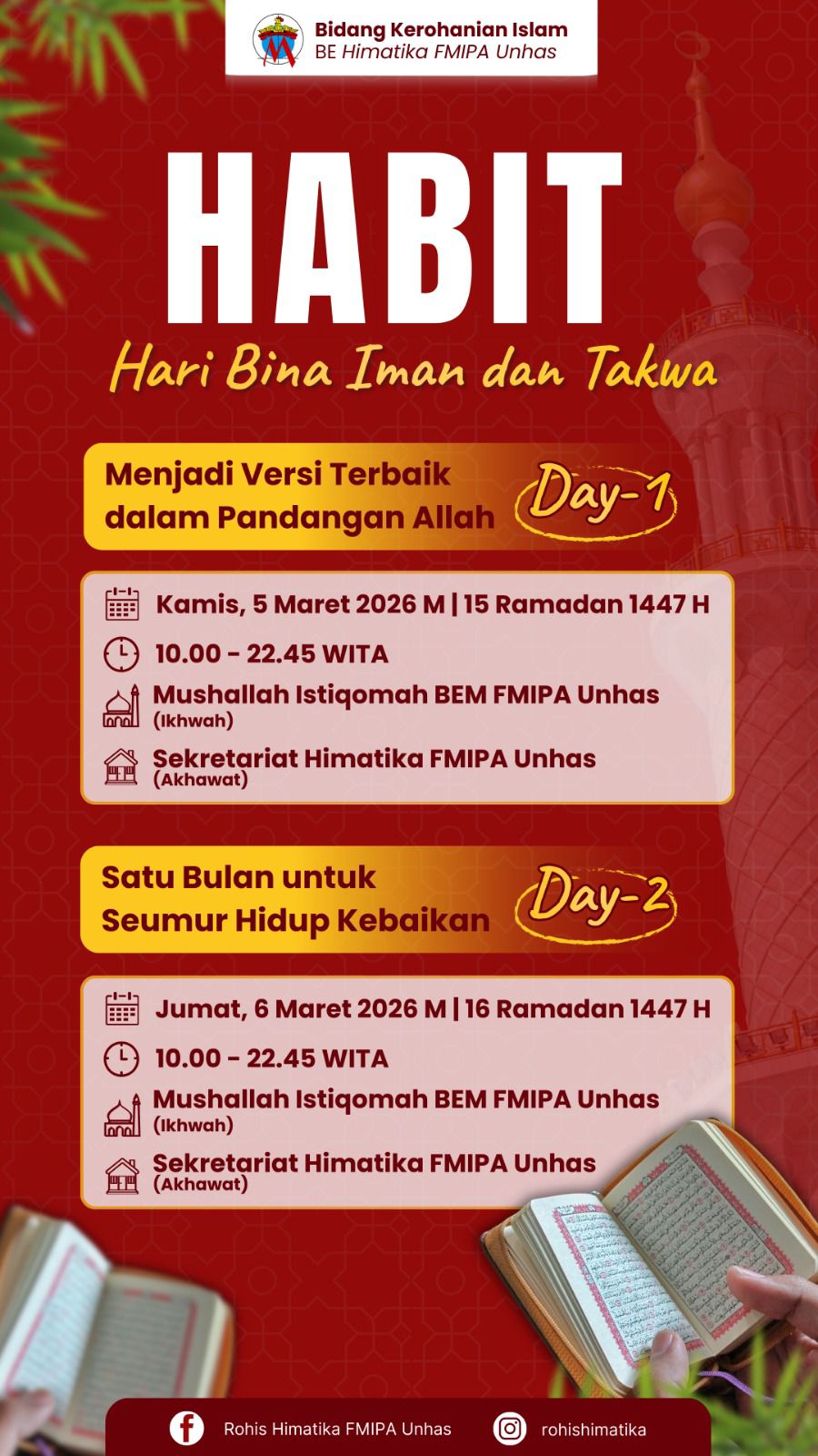 HABIT: Hari Bina Iman dan Takwa